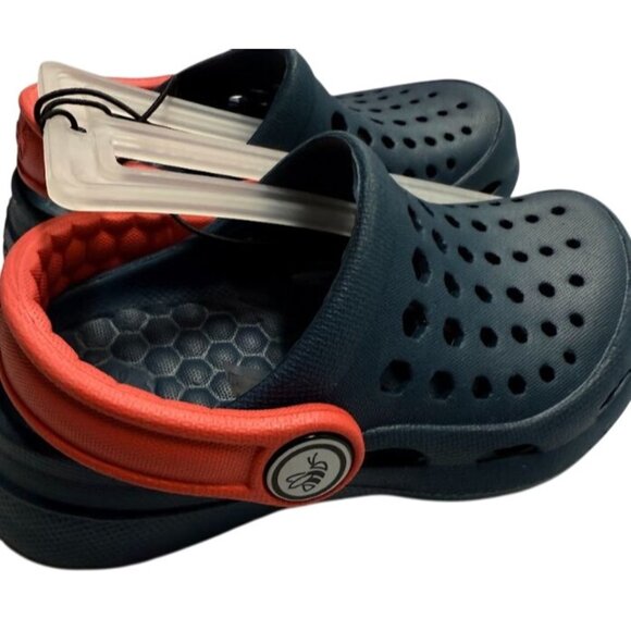 Joybees Womens Casual Slip-On Sandals Navy Blue Size 6 - Picture 2 of 4